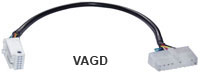 VW Double DIN stereo cable