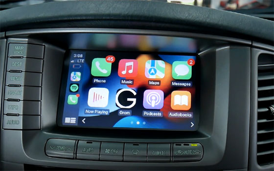 Car Stereo CarPlay Integration for Lexus stereo