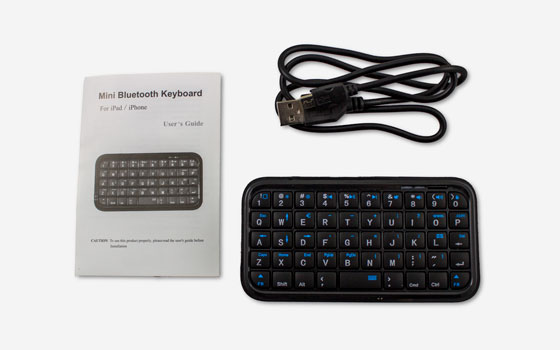 Mini Bluetooth Keyboard for VLine