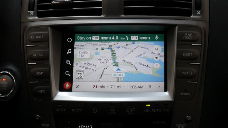 GROM Audio Navigation Maps for VLine Infotainment System