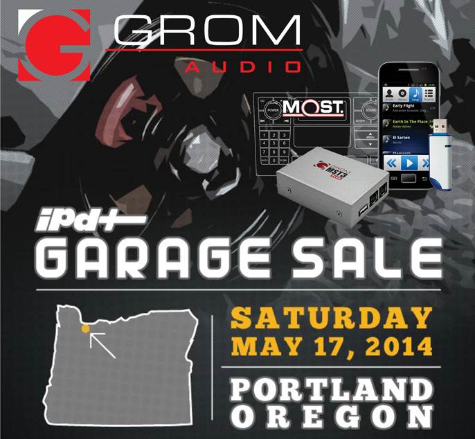 GROM Audio will participate in Volvo IPD Garage sale