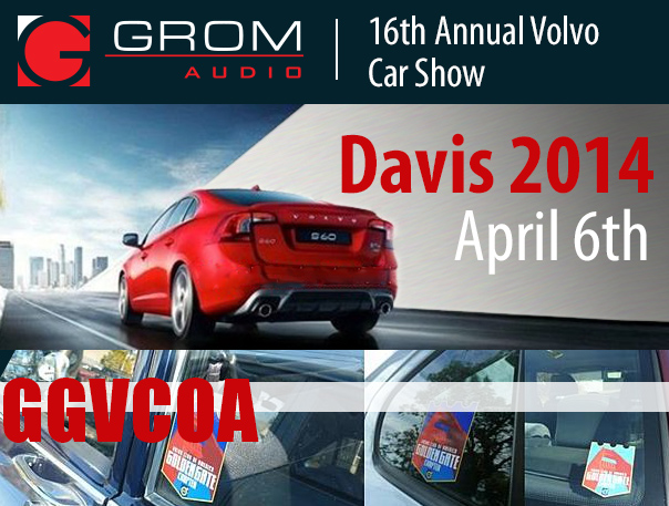 GROM Audio sponsors Volvo show 2014