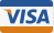 pay with VISA credit card