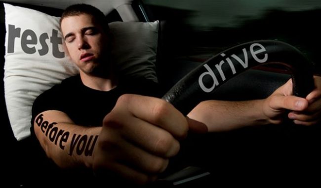 Distracted Driving Sleep