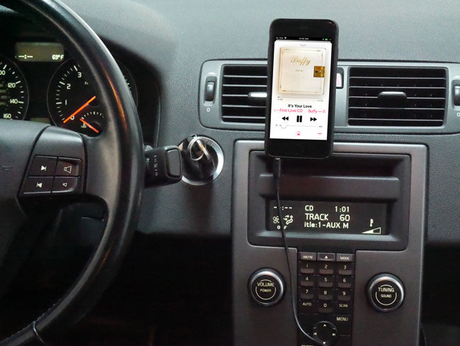 How to connect iPhone to car stereo