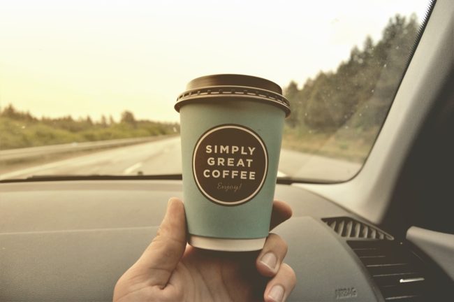 Coffee in Car
