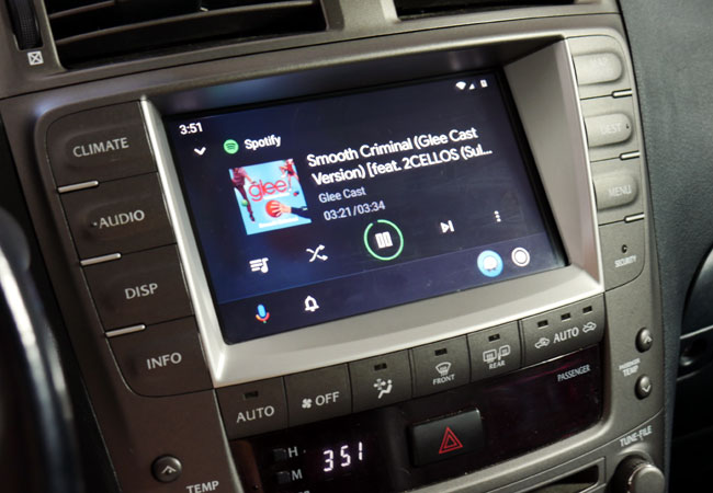 Настройка android auto lexus