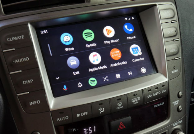 Настройка android auto lexus