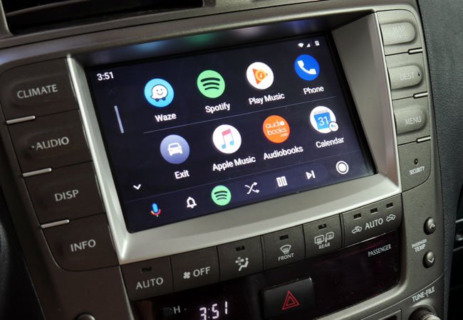 Android Auto in Lexus 2003-2019 with VLine