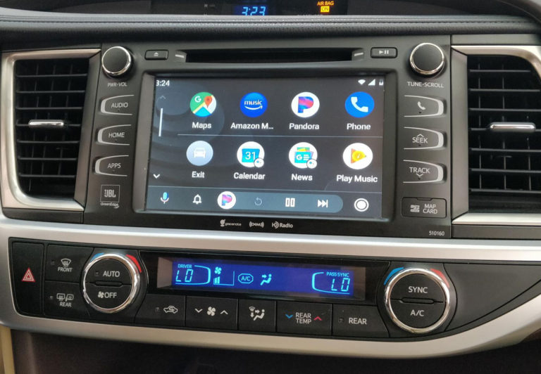 VLine Navigation System with Android Auto for Toyota with Entune 2.0