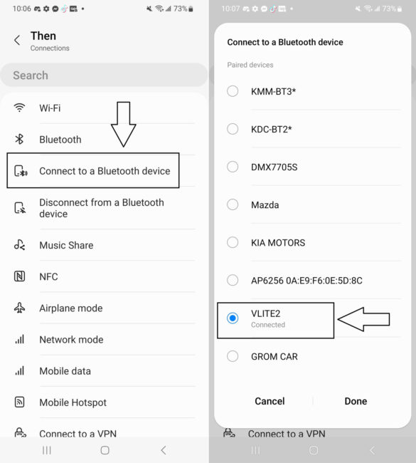 Samsung modes and routines for wireless Android Auto connectivity
