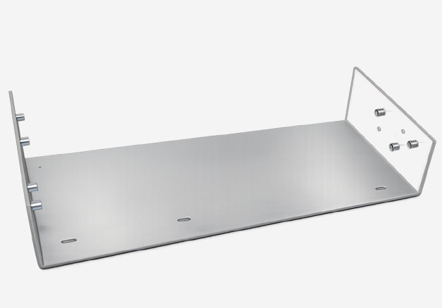 Amplifier mounting plate to match your OEM amplifier