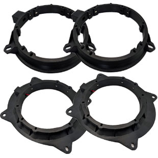 4 x Door Speaker Mounting Rings