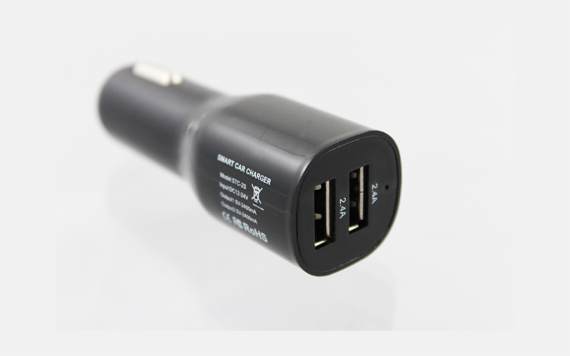 High Power dual car USB Charger adapter for iPhone and Android