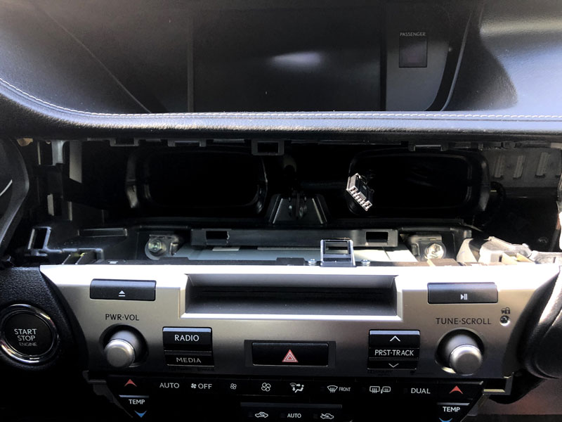 Lexus ES350 2014 climate controls