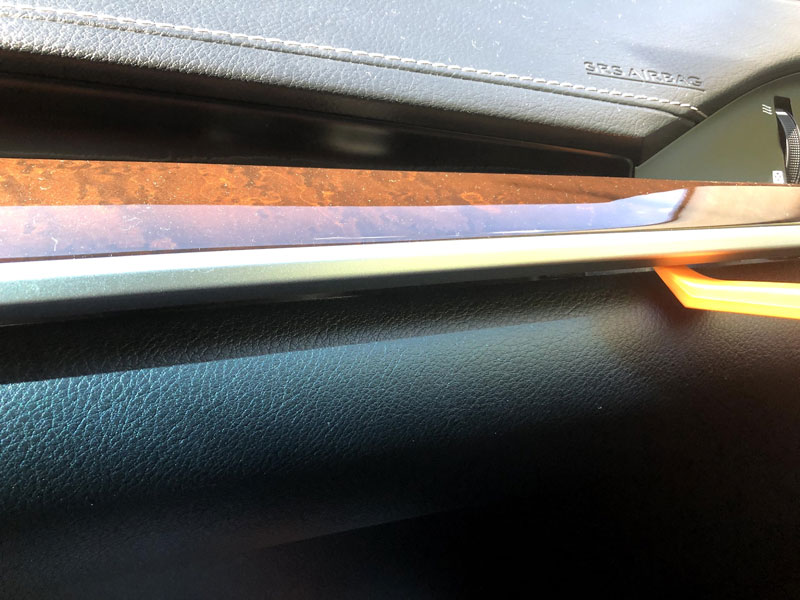 Lexus ES350 2014 trim panel removal