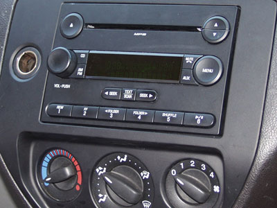 Ford Focus Radio install 