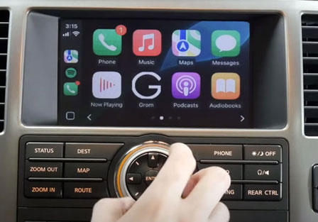 Nissan Infiniti 2008-2012 CarPlay
