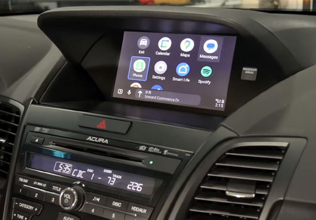 Android Auto for Acura 2010-2015 with VLine VL2