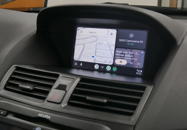 Android Auto for Acura TL with VLine VL2