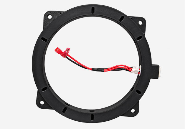 Factory-Matching select Toyota JBL 2019-2025 subwoofer adaptor ring and harness for OEM location