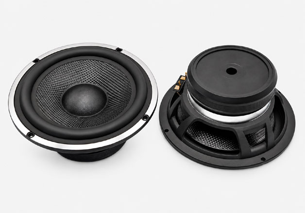 Zhan Di 6.5-inch carbon-fiber mid-bass mid-range speakers ZD-M658B, a set of two