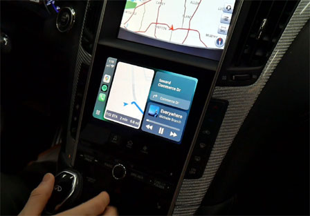 Infiniti Q60 Q70 CarPlay retrofit
