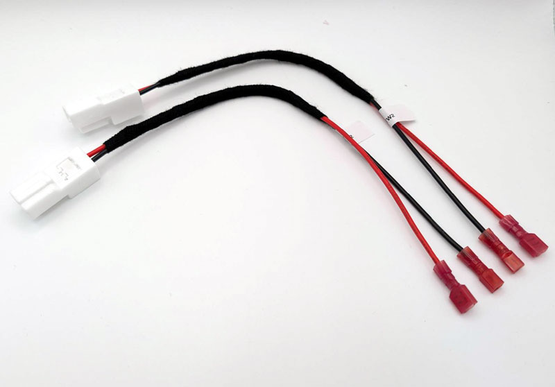 Select Toyota 1997 to 2021 front tweeter non amplified connector harness