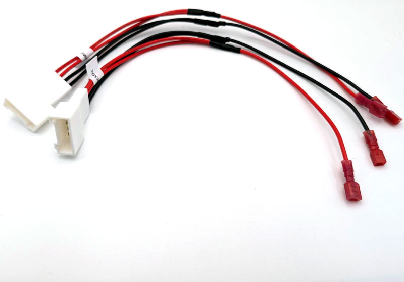 Select Toyota from 2005 to 2024 tweeter connector harnes
