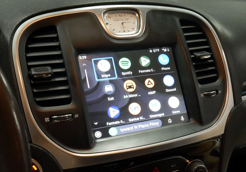 Android Auto on the OEM Chrysler Dodge Jeep Stereo with VLine VL2