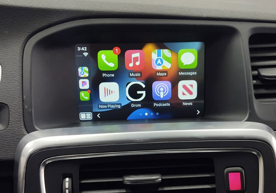 CarPlay system for Volvo
