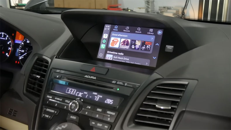 CarPlay on Acura RDX 2013-2015 nav stereo with GROM VLine VL2