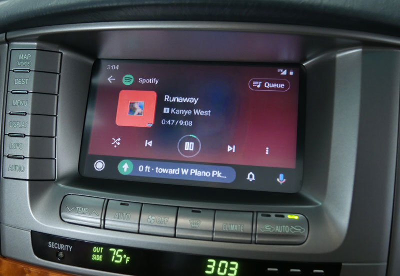 VLine VL2 CarPlay Android Auto System for Lexus 2002-2006