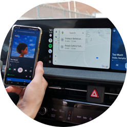 Wireless Android Auto with WiLinq converter