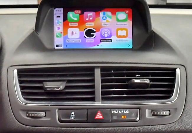 CarPlay on Buick Encore stereo with VLine VL2 System