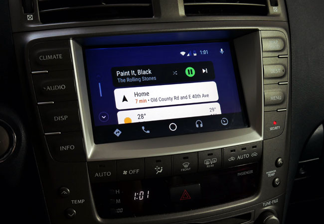 Android Auto in Lexus with VLine VL2 System