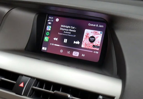 CarPlay on Lexus RX 350 450H 2010-2012 Stereo