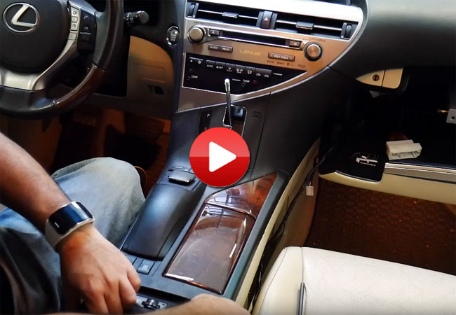 Lexus RX350 CarPlay Install