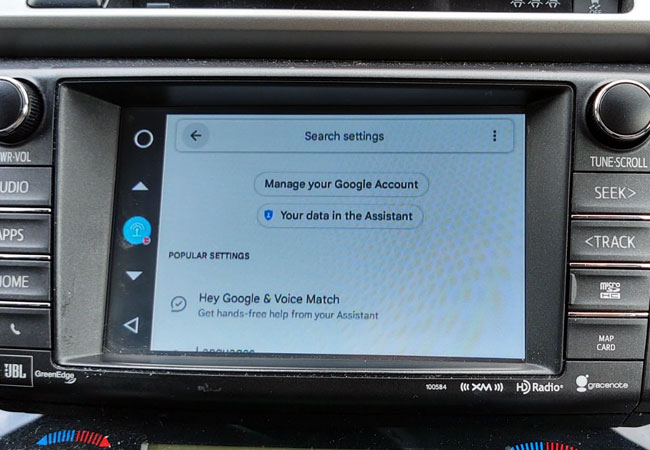 Google Voice Assistant in your car with VLine