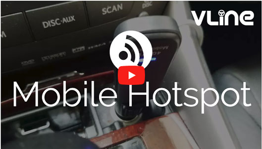 Demo for USB modem for internet car mobile hotspot on VLine Infotainment System - Lexus Stereo