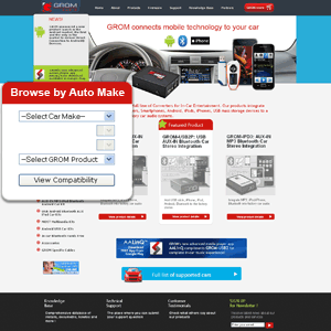 GROM New redesigned website