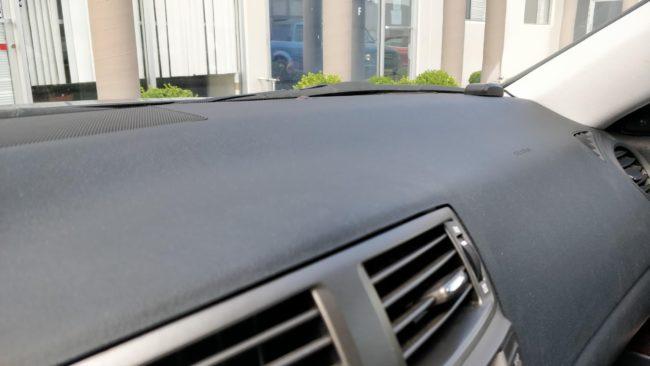 GPS antenna position in Lexus with VLine