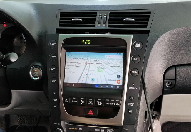 VLine VL2 Android Nav System in lexus GS 300 2006