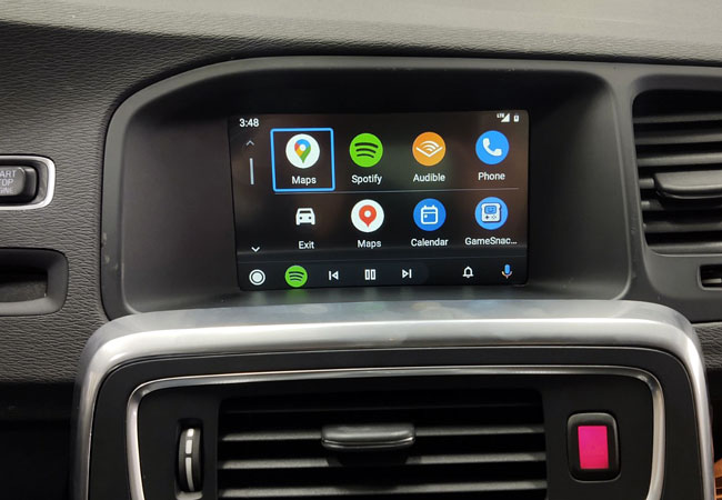 Android Auto on Volvo Stereo